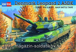 Сборная модель из пластика Танк «Danish Leopard 2A5DK» (1/35) Hobbyboss