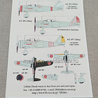 Сборная модель из пластика Декаль LLD-48-022-BGR Type 97 Fighters Part 3 1/48 AeroMaster (Q532-014) (Q532-014)