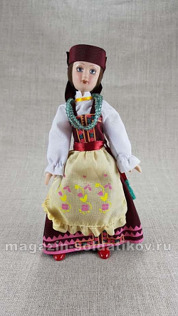 Кукла в летнем костюме Симбирской губернии №41