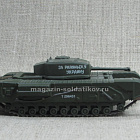 «Черчилль", модель бронетехники 1/72 "Руские танки» №64