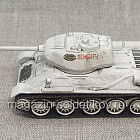 Советский средний танк Т-34-85. Белый. (QGM-082) (QGM-082)