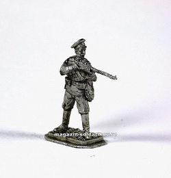 Миниатюра из олова 030 РТ Рядовой 195-го пехотного полка, 54 мм, Ратник