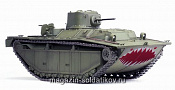 Сборная модель из пластика Д Плавающий танк LVT-(А)1 (SHARK MOUTH) (1/72) Dragon - фото