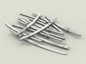 Сборная фигура из смолы SM 3113 Трофейные японские мечты син-гунто, 1:35, SOGA miniatures - фото