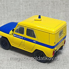 УАЗ-469 ППС (Патрульно-постовая служба), Автомобиль на службе №48, 1:43, DeAgostini (307-196) (307-196)