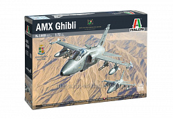 Сборная модель из пластика ИТ Самолет AMX GHIBLI 1:72 Italeri