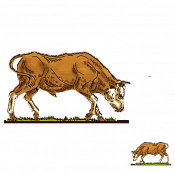 Волшебная фанера Коровы, телята, Корова 16, Воины и битвы - фото