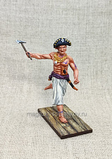 Миниатюра из олова Гроза морей, 54 мм - фото