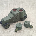 Бронеавтомобиль Фиат-Ижорский 1/56, Артель АТ (АТ-075) (АТ-075 )