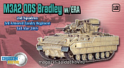 Масштабная модель в сборе и окраске Д Танк M3A2 ODS Bradley w/ERA (1/72) Dragon - фото