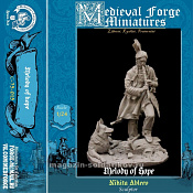 Сборная миниатюра из смолы Melody of Hope, 75 mm (1:24) Medieval Forge Miniatures - фото