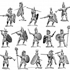 Фигурка из пластика Armoured samnites Victrix (VXA015) (VXA015)