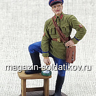 Офицер Госбезопасности НКВД СССР, 1939-42 гг. СССР, 54 мм (QF0040) (QF0040)