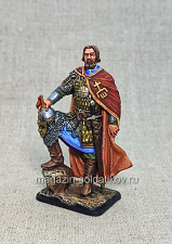 Миниатюра из олова Мстислав Удатный, 54 мм, Студия Большой полк - фото