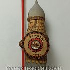 Богатырь деревянный большой, Загорск 1978 г. (704-1469) (704-1469)