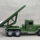 БМ-13 «Катюша" ИГРОЛЕНД Военная техника "Техника победы», инерция, ABS (Q540-0109) (Q540-0109)
