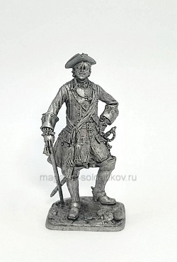 Миниатюра из олова 352. Пётр I, 54 мм, EK Castings (352-К) (352-К)