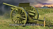 Сборная модель из пластика Советская 76,2мм пушка образца 1902/1930гг АСЕ (1/72) - фото