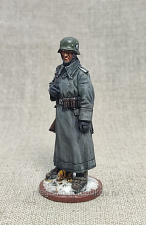Миниатюра из олова Немецкий солдат в карауле, 54 мм, Большой полк - фото