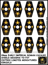 EIRC(VL)1 Декали на щиты римской кавалерии раннего периода, 28 мм, Victrix