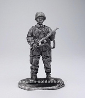 Миниатюра из олова 298 РТ Сержан-десантник, США , 54 мм, Ратник - фото