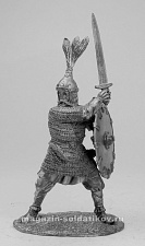 Миниатюра из металла Древнерусский воин, 9-10 вв. 54 мм, Солдатики Публия - фото