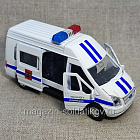 Ford Transit Полиция, Технопарк 1/43 (Q540-0096) (Q540-0096)