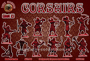 Солдатики из пластика Корсары, 1/72, Alliance - фото