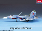 Сборная модель из пластика Самолет Су-27 1:48 Академия - фото