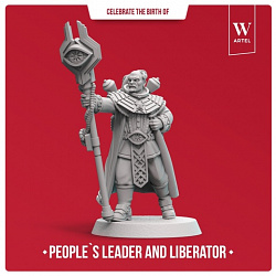 Сборные фигуры из смолы Wladimir the Liberator, 28 мм, Артель авторской миниатюры «W»