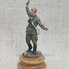 Комбат, капитан пехоты Красной Армии, 1941-43гг. СССР, подставка (MS005) (MS005)