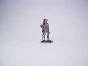 Солдатики из металла Шведский мушкетер, мушкет к ноге Магазин Солдатики (Prince August) - фото