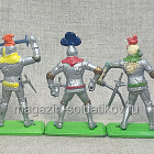 489-070 Английские рыцари, серия 3 (6 шт.) Britains 1/32 (489-070 н6шт) (489-070 н6шт)