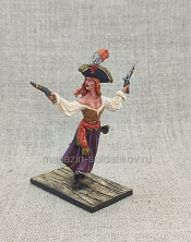 Миниатюра из олова Рыжая бестия, 54 мм, Студия Большой полк - фото