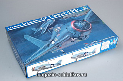 Сборная модель из пластика Самолет F4F - 3 «Уайлдкэт» (поздняя версия) 1:32 Трумпетер