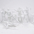 Солдатики из пластика Mexicans 2nd series 12 figures in 9 poses (white), 1:32 ClassicToySoldiers