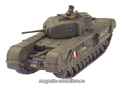 Сборная модель из пластика Churchill I, II (15мм) Flames of War (BR070) (BR070)
