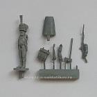 Сборная миниатюра из смолы Сапер легкой пехоты, стоящий, Франция, 28 мм, Аванпост