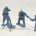 Солдатики из пластика Немецкий 88-мм миномет. Зима, Харьков 1943 г. (1:32) Plastic Platoon (PP080) (PP080)