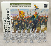 Фигурки из металла Русская гвардейская пехота #2 (24 шт) 28 мм АРЕС - фото