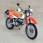 Масштабная модель в сборе и окраске Мотоцикл Honda XLR BAJA (MD22) 1991 1/12 (208-163) (208-163)