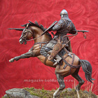 Сборная фигура из смолы Mounted russian warrior 54 mm. Mercury Models (MM-5419R) (MM-5419R)