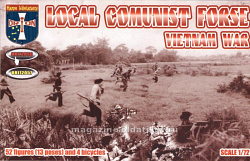 Солдатики из пластика Local Comunist Forse (Vietnam War ) (1/72) Orion (ORI72056) (ORI72056)