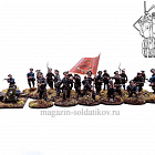 Фигурки из металла Красные «военморы», 1917-20 гг. 28 мм, АРЕС и STP-miniatures