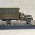 Модель в боксе Автомобили лэнд-лиза М14A (Ford 6) - ремонтная мастерская 1/72 (Q208-150) (Q208-150)