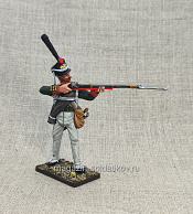 Миниатюра из олова Гвардейский гренадер 1812 г., 54 мм, Студия Большой полк - фото