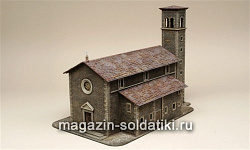 Сборная модель из пластика ИТ Церковь (1:72) Italeri