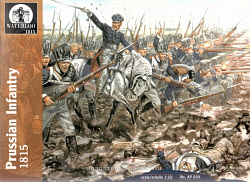Солдатики из пластика АР 030 Waterloo Prussian infantry (1:32), Waterloo