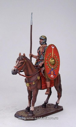 Миниатюра в росписи Римский всадник, 54 мм (МС1165.04.01.54) (МС1165.04.01.54)