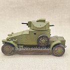 Бронеавтомобиль Lanchester (русская версия), 1/56, Артель АТ (АТ-095) (АТ-095)